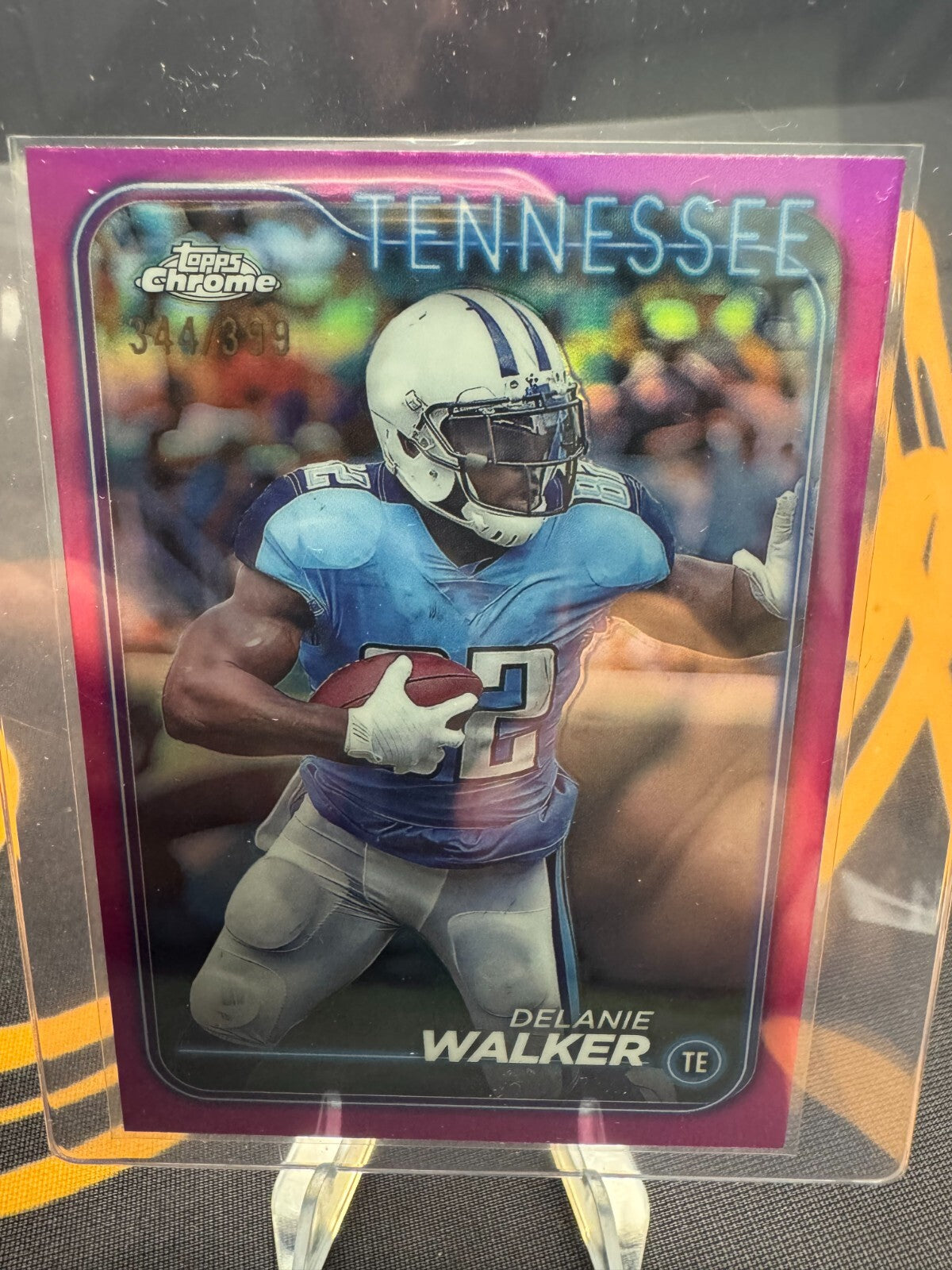 2024 Topps Chrome Delanie Walker - Magenta Refractor Titans /399