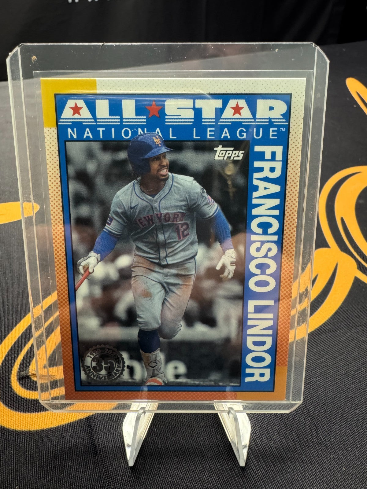 2025 Topps Series 2 - Francisco Lindor 35th Anniversary All Star NL #90AS-35