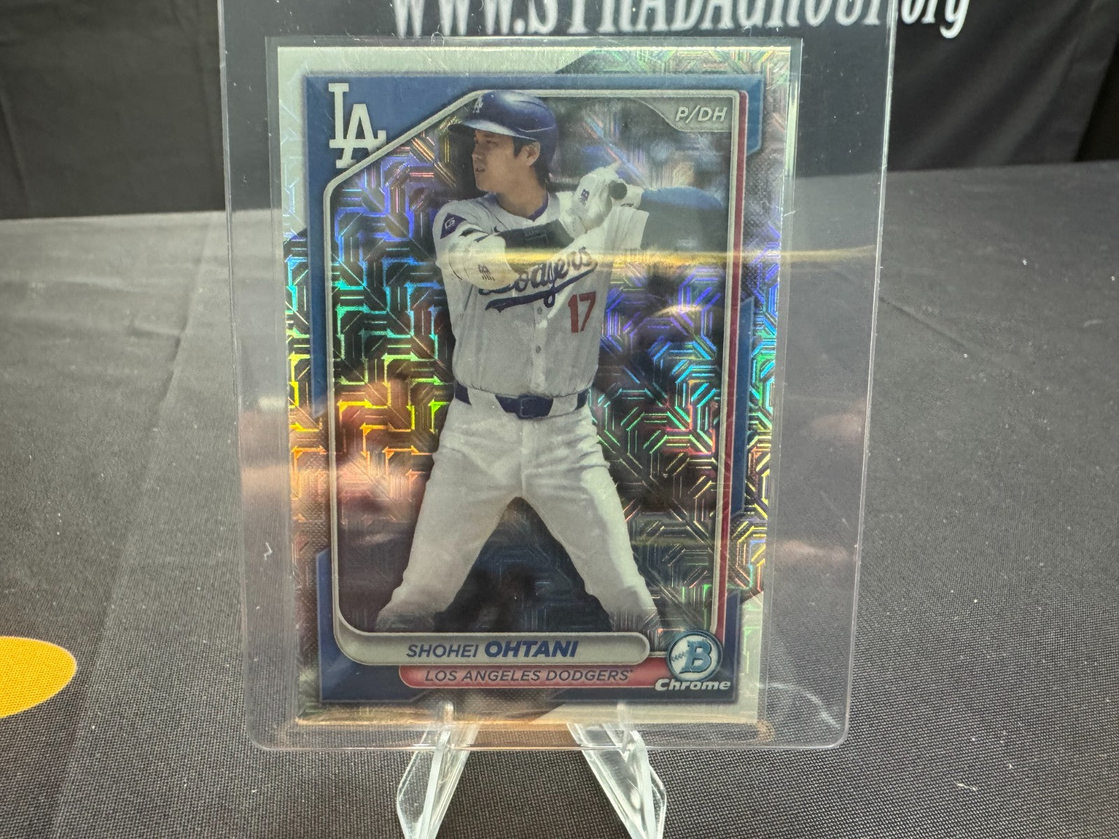 2024 Bowman Chrome - Shohei Ohtani #85 Mojo Refractor Dodgers